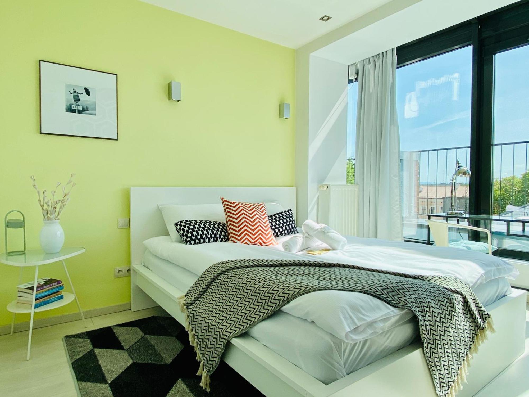 Angel Mint Apartment - Free Parking - Balcony Krakau Exterior foto