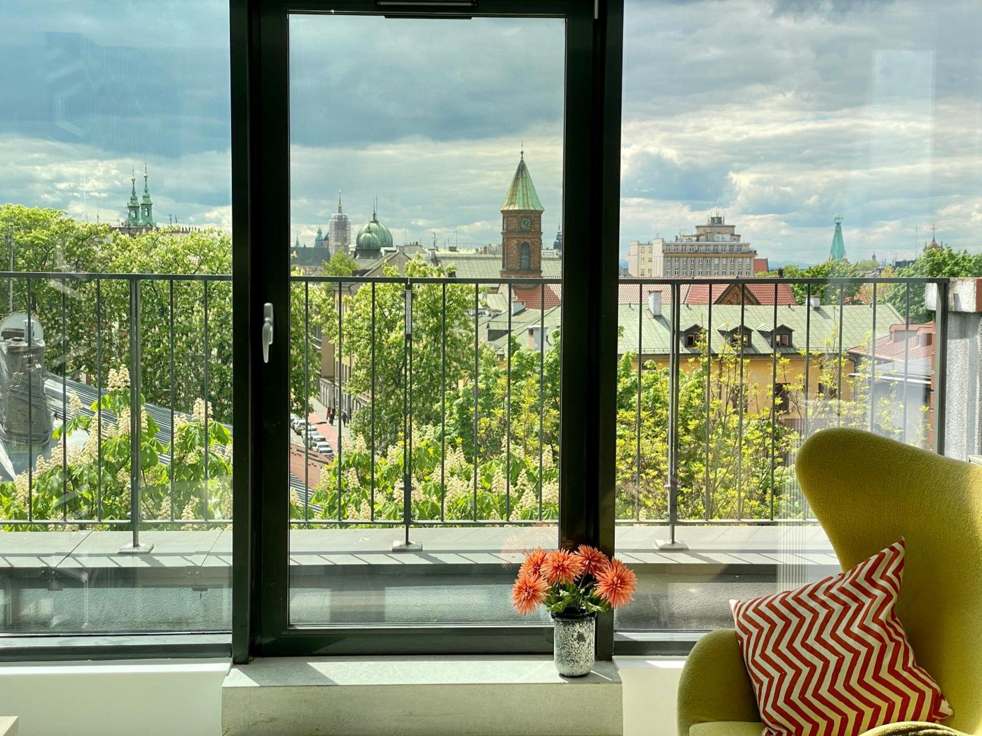 Angel Mint Apartment - Free Parking - Balcony Krakau Exterior foto