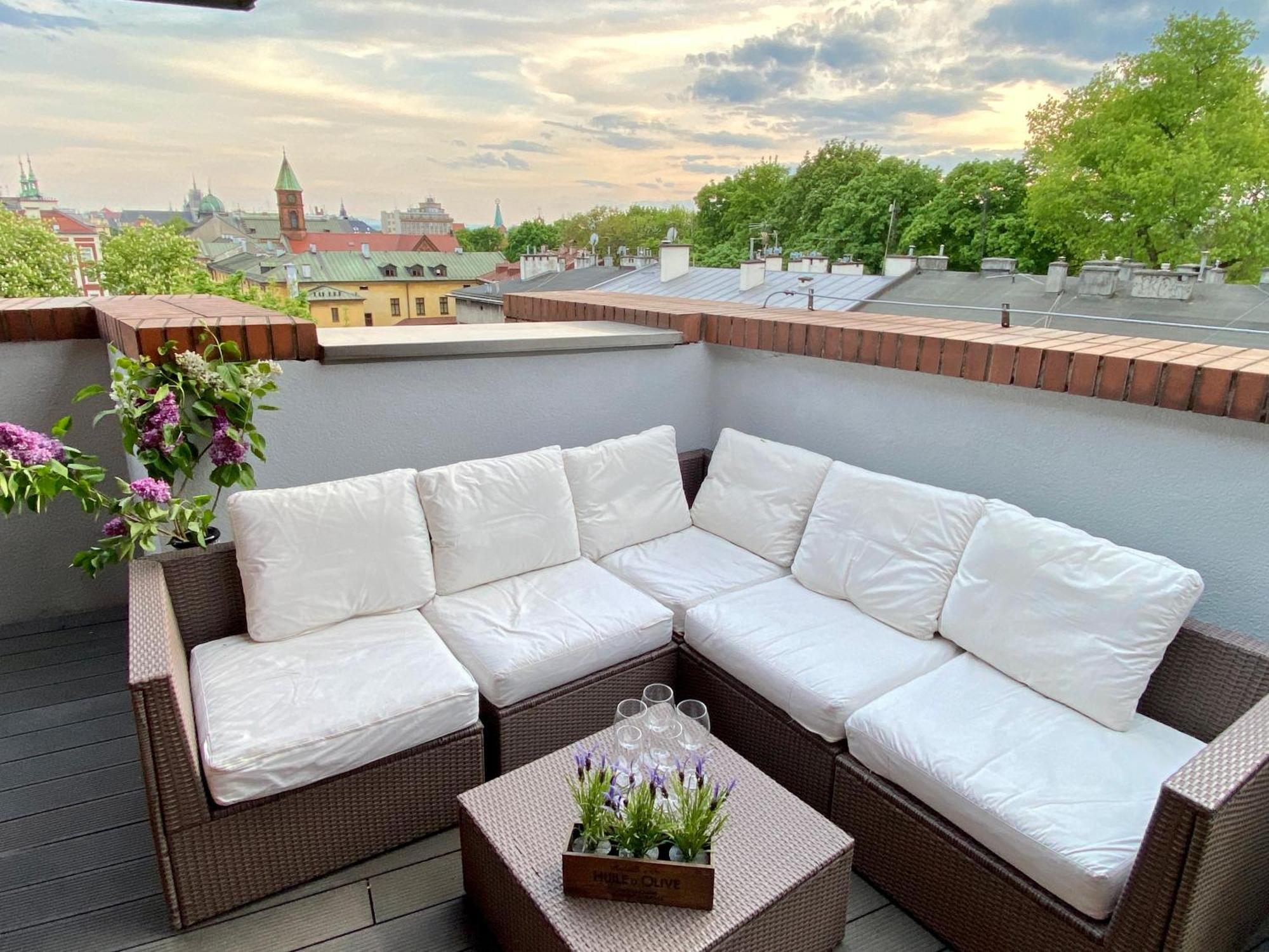 Angel Mint Apartment - Free Parking - Balcony Krakau Exterior foto